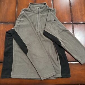 Alpine Design Men’s Polar Fleece Half Zip Gray